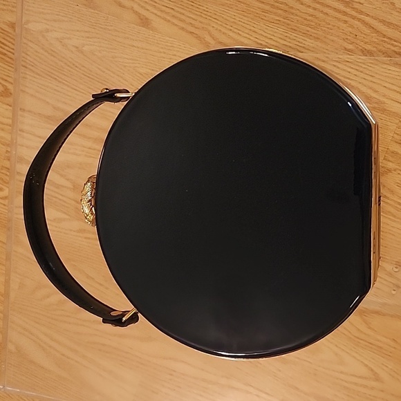 Elegant Midnight Blue and Gold Women's Evening Bag  EUC - Picture 14 of 17